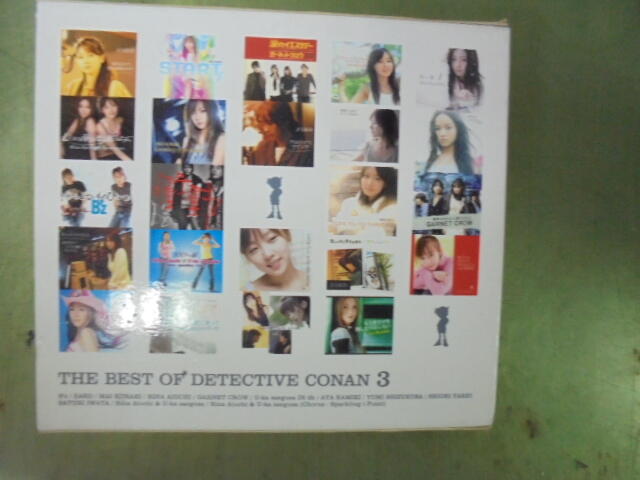 名偵探柯南主題曲精選集 3 THE BEST OF DETECTIVE CONAN3 有紙盒2CD