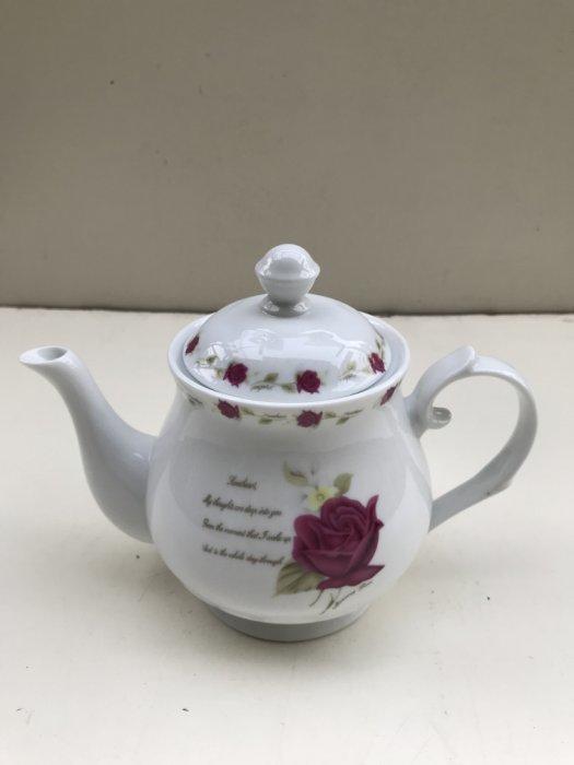 東昇瓷器餐具=玫瑰園英式茶壺