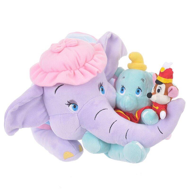 日本 上海 迪士尼 正品 Dumbo 小飛象 呆寶 大象媽媽 小飛象媽媽 絨毛娃娃 玩偶公仔 全新代購