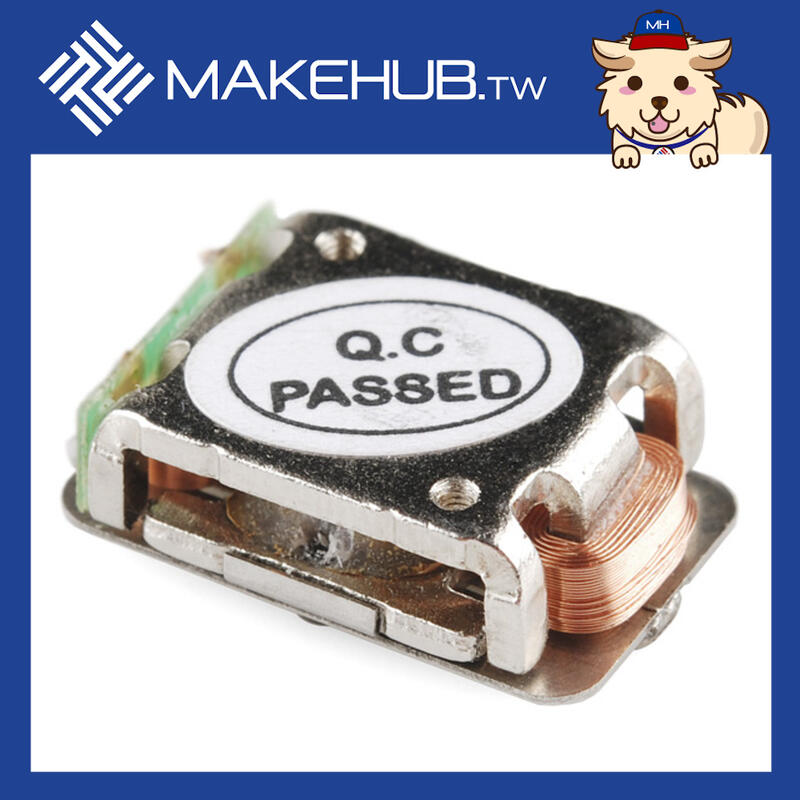MakeHub.tw含稅原廠 SparkFun Surface Transducer 揚聲器 (小型)