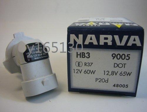 德國 利華 NARVA 原廠標準型汽車大燈 燈泡 9005/HB3 12V 60W