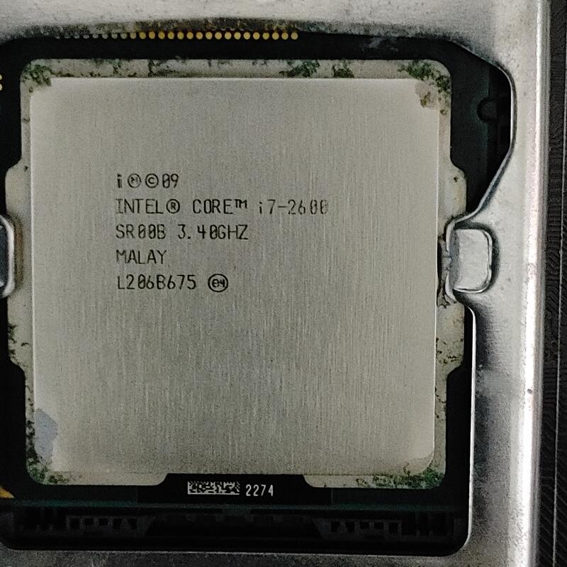 Intel Core i7 2600 3.4G拆機良品