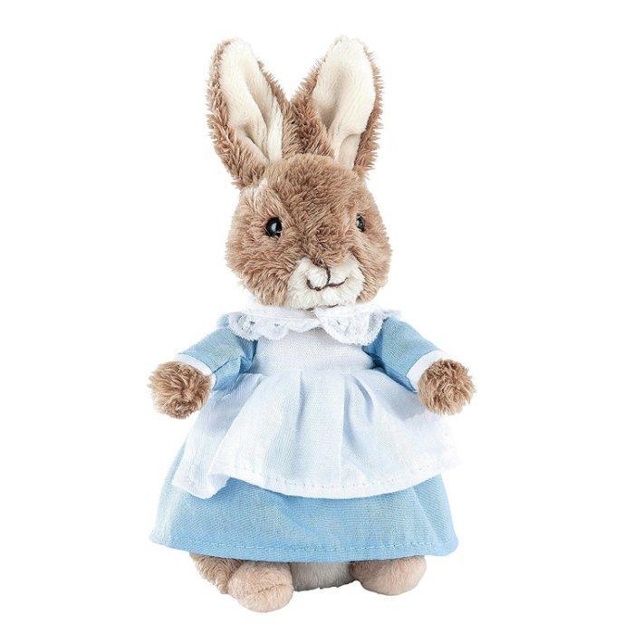 現貨 經典英國彼得兔 Mrs Peter Rabbit 觸感極佳 絨毛娃娃 生日禮 安撫玩偶 16cm 