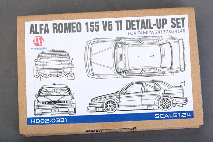 【傑作坊】Hobby Design HD02-0331 1/24 Alfa Romeo 155 V6 TI改套