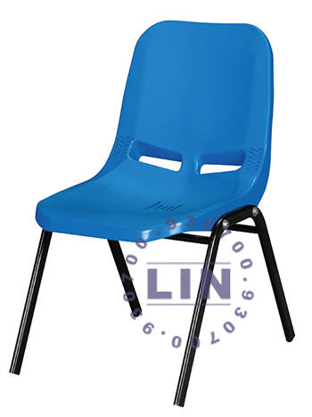S913-11會議椅上課椅單人椅烤黑腳