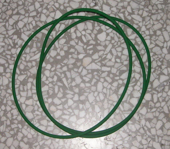 國際標準建議~綠色傳送帶:滾筒訓練台PU傳動繩~適用26吋-700C滾筒訓練台繩子 加糙面加強芯聚氨酯PU傳動圓帶