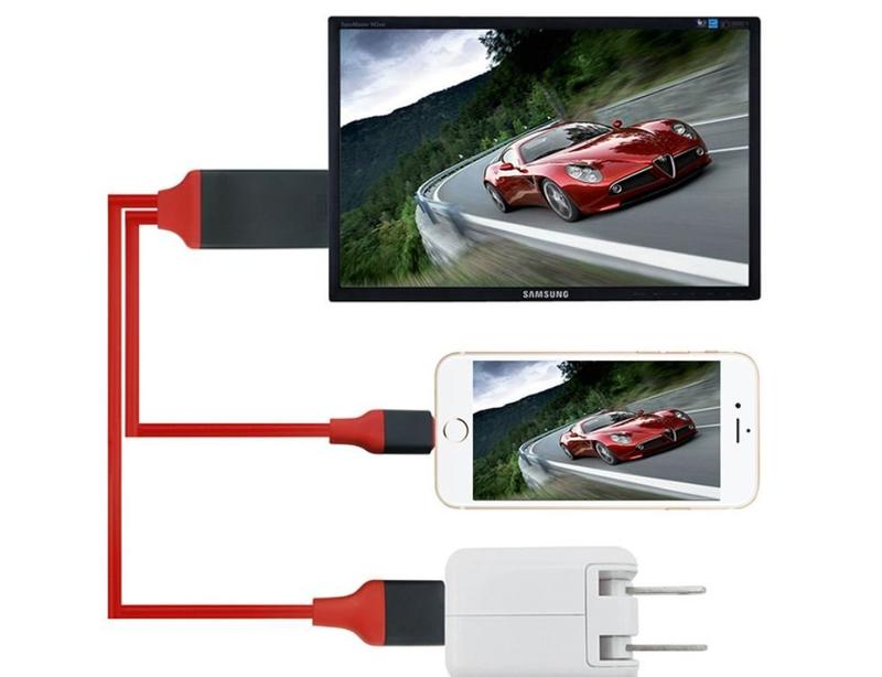 現貨 隨插即用免設定 iPhone X iPad HDMI lightning 電視連接線 電視投影線 Apple TV
