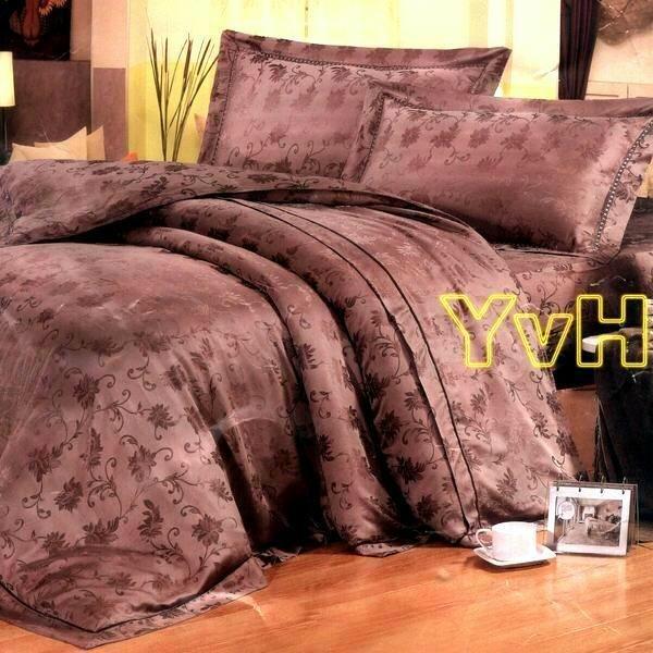 ==YvH==TENCEL 多款花色 100%天絲木漿纖維 加高35cm雙人床包+壓框大枕套2