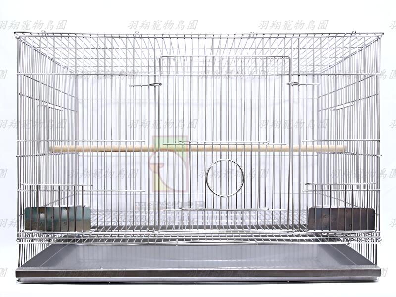 兩尺白鐵鳥籠組合1/羽翔寵物鳥園/摺疊鳥籠/204不鏽鋼材質/組裝容易/堅固耐用/鸚鵡鳥籠/蜜袋鼯籠/松鼠籠