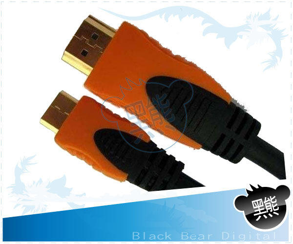 【黑熊館】5M鍍金雙消磁環 HDMI對MINI HDMI 大對小 5M訊號傳輸線 支援HDTV專用傳輸線材 4X6
