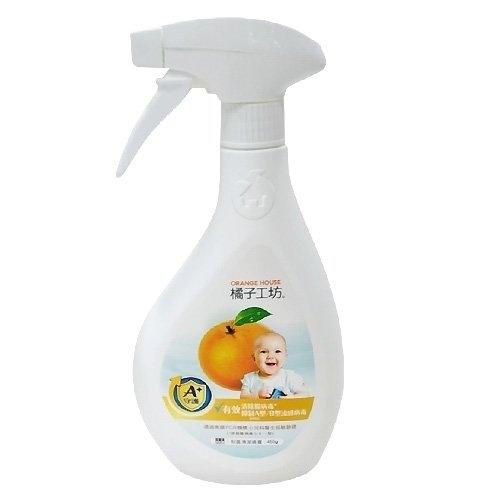 (防疫商品) 橘子工坊 制菌清潔噴霧450g