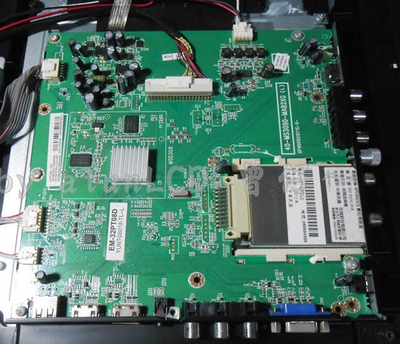 聲寶 SAMPO EM-32PT08D / EM-32VT08D / EM-32VA08D 液晶電視 主機板維修