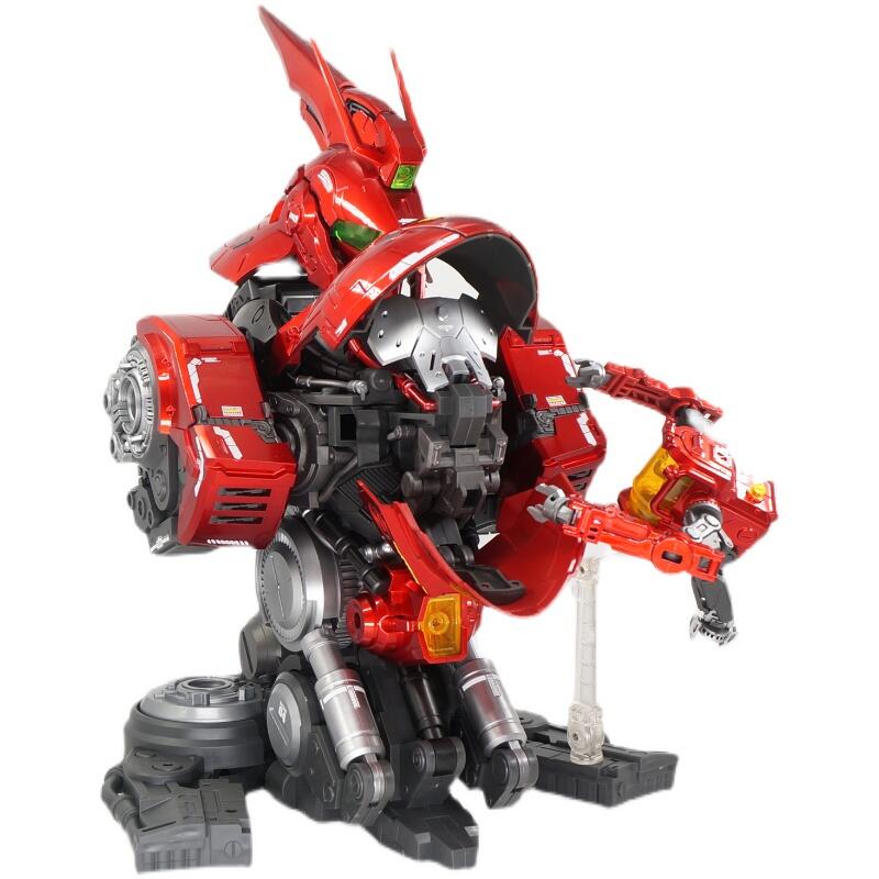 諾亞NOAH 1/35 沙沙比卡沙頭像胸像豪華金屬亮紅噴塗半身像沙扎比MSN-04