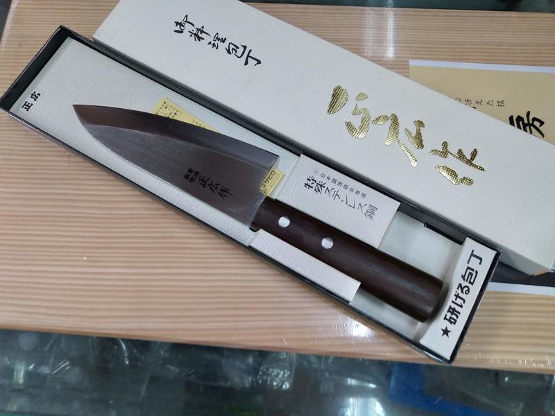 日本-正廣作 (180m/m)日式魚刀 不銹