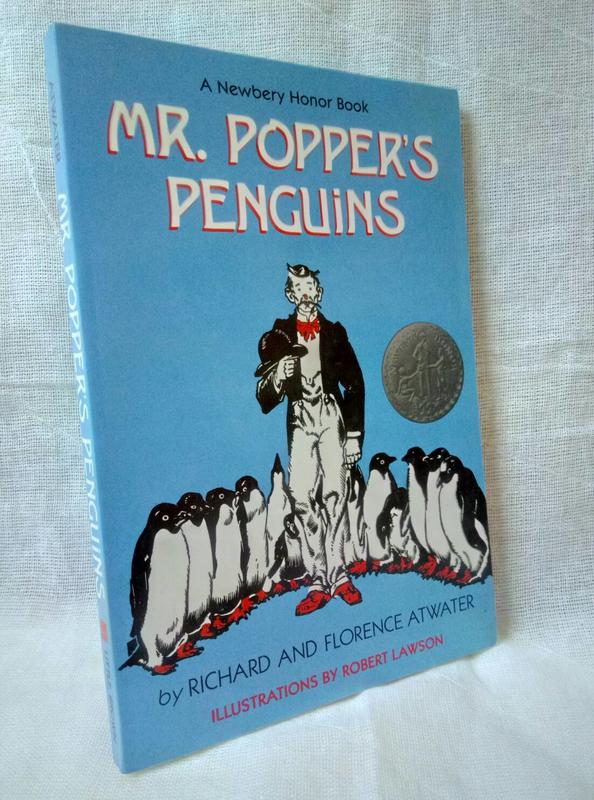 【吉兒圖書】預售《Mr. Popper's Penguins 波普先生的企鹅》1939年紐伯瑞兒童文學銀牌獎