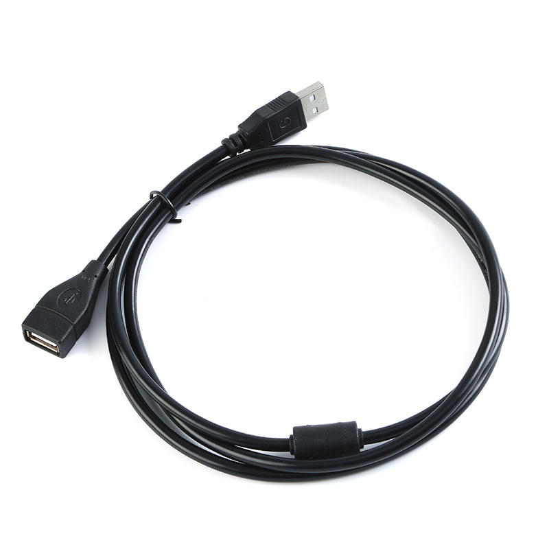 USB延長線 USB公頭轉母口 帶磁環屏蔽干擾300cm 可傳輸資料和充電使用  增加長度 解決傳輸充電線不夠長的問題