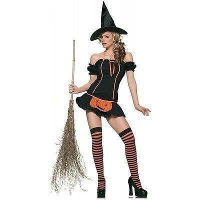 Halloween Cosplay Leg Avenue Pumpkin Witch 南瓜女巫 萬聖節服飾