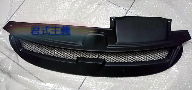 【愛卡】R款 水箱罩 HYUNDAI 現代 ELANTRA 1.8 專用 改裝 R版 水箱罩 / 平光黑 / 素材
