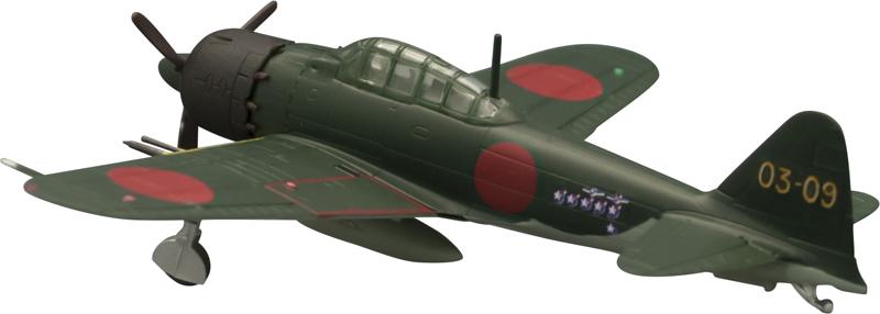 1/144 日本 零戰 52型 〈第203 海軍航空隊〉 F-toys WKC VS4 1-A