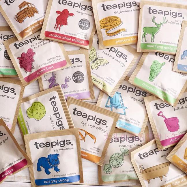 【上品居家生活】英國 Teapigs 茶豬豬 熱門10種口味茶包合集綜合茶包組合 綠茶+紅茶 十種/多種口味 不重覆