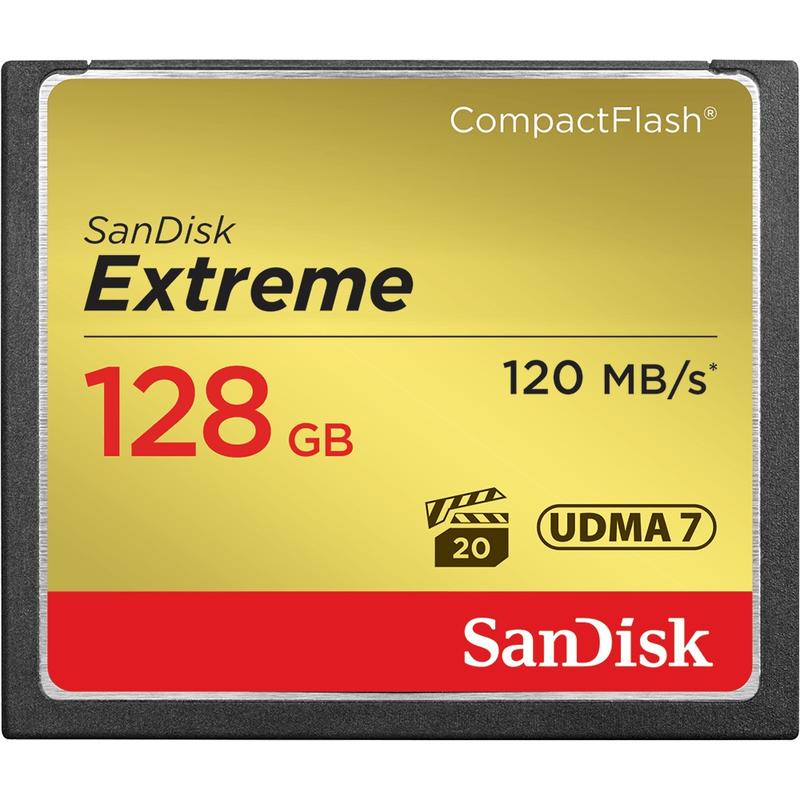 『儲存玩家』SanDisk Extreme CF 128GB 128G 記憶卡 讀 120M 寫85M 含稅 開發票