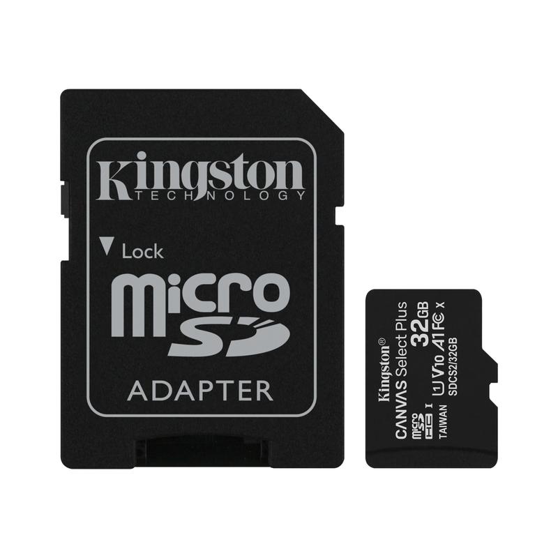 【康畢特電腦】金士頓 Kingston 32GB Canvas Select Plus microSD卡 SDCS2