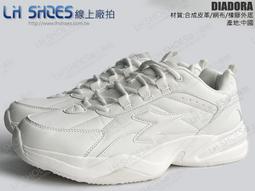 LH Shoes線上廠拍/DIADORA白色輕量緩震慢跑鞋(71299)-鞋店下架品【滿千免運費】