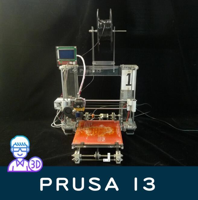【台中3D總舖】<可加裝雷射雕刻>3D印表機Prusa i3全套零件DIY組裝含電路全攻略 —3D列印機 Maker