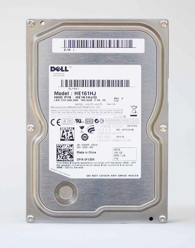 Dell HE161HJ 160 GB,Internal,7200 RPM,3.5" (HE161HJ/D) Hard