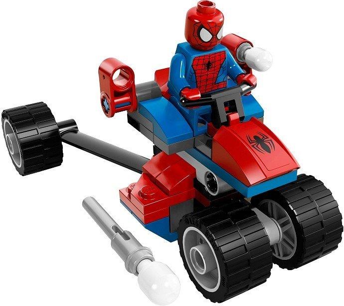 LEGO-蜘蛛人 電光之戰 包含圖中的蜘蛛車還有說明書