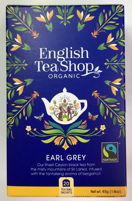 English Tea Shop有機格雷伯爵茶20茶包/盒 附發票 ※ 新貨到,全新包裝 ※【吉瑞德茶坊】