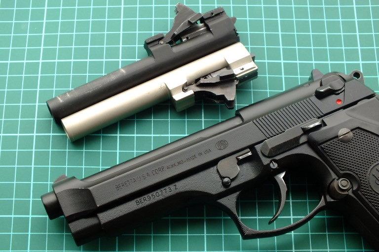 新樂園國魂本舖---KSC M9系列槍型專用S7系統-標準長度金屬外管(現貨供應中)