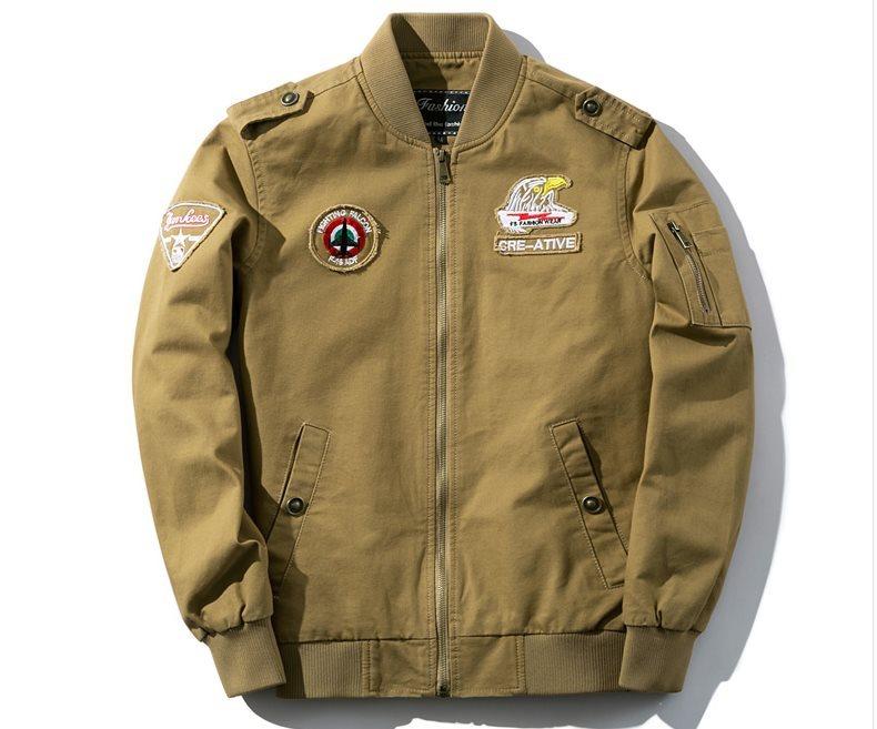 單一尺碼2XL軍綠色MA1 鋪棉軍裝夾克 飛行員外套  *OLDNICK老尼克*11302017-17