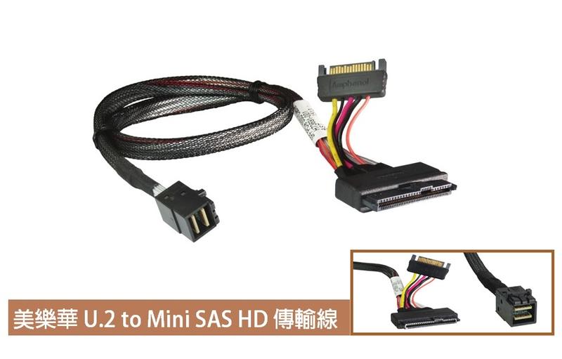 RHS36-3432 安費諾 U.2 SFF-8639 cable / SFF-8643 to SFF-8639