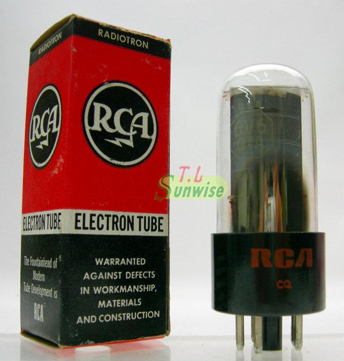 6V6 ︽NO:7591 美國RCA 6V6 GTA 真空管1標1支( NIB;全新品;附原廠紙盒