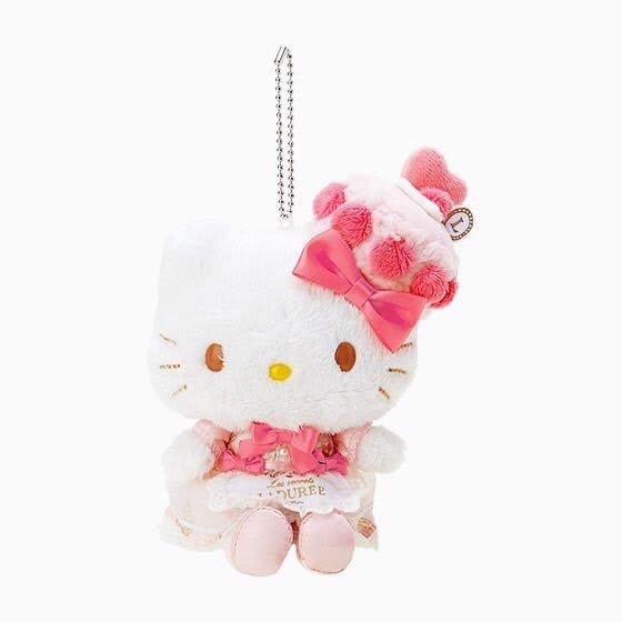 ☆Mini Princess☆日本限定 法國馬卡龍 LADUREE Kitty 聯名 吊飾