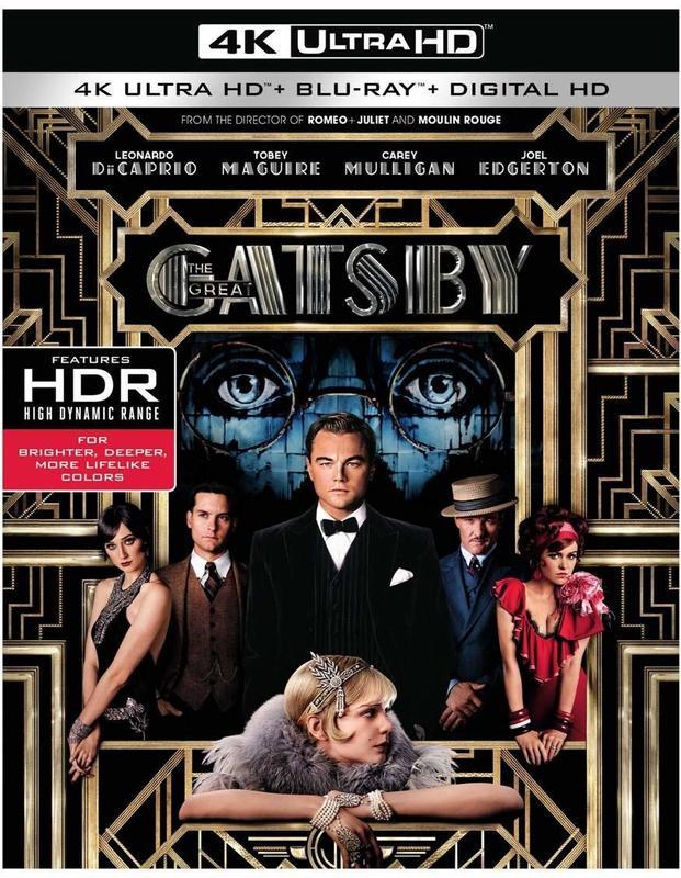 [藍光小舖][現貨]大亨小傳 The Great Gatsby 4K UHD+BD 藍光雙碟外紙盒限定版[台式繁中字幕]