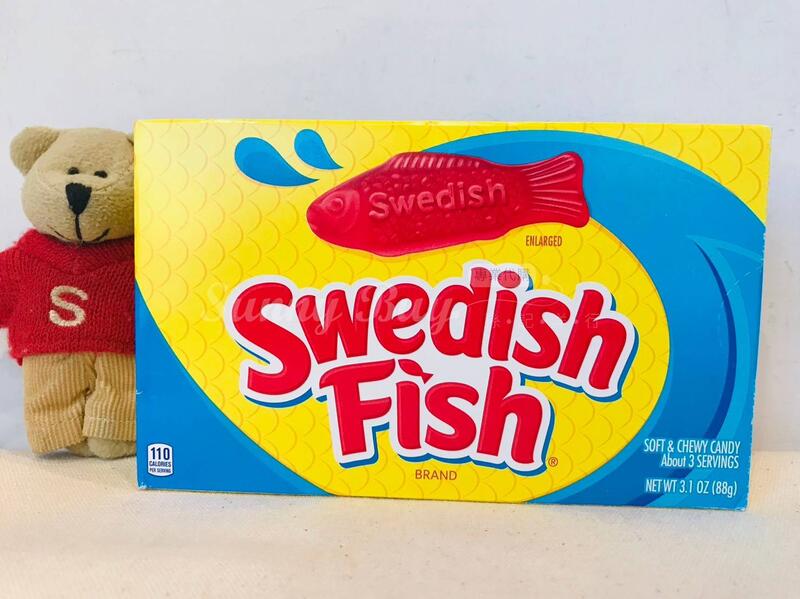 【Sunny Buy】◎預購◎ 瑞典魚綜合口味88克盒裝 Swedish Fish 軟糖  超可愛小魚造型 超Q軟