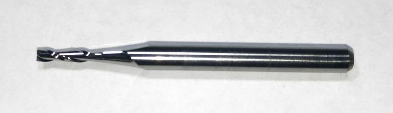 0222 雙刃螺旋銑刀 1.5 雙刃刀 CNC 雕刻刀 平底尖刀 雕刻機 3.175mm柄 雙刃1.5