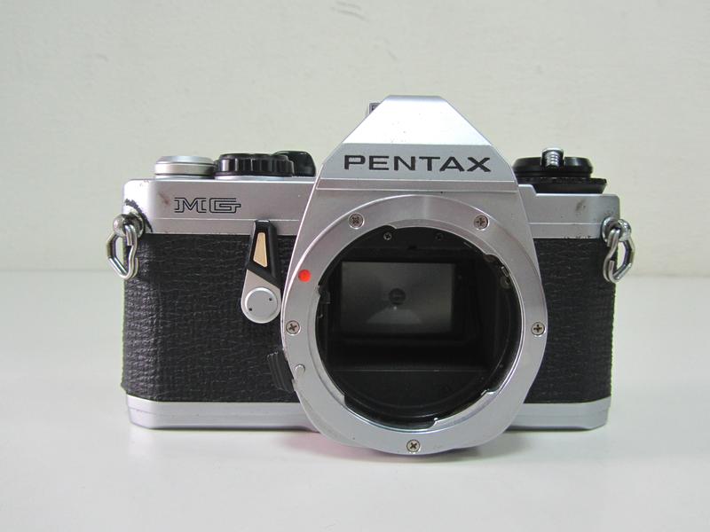 故障  PENTAX MG手動對焦底片單眼相機乙台