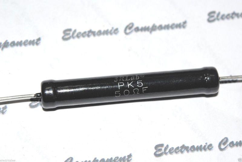 3RLab高壓無感電阻 PK5 50R 1% 5W ( CADDOCK 可參考 )