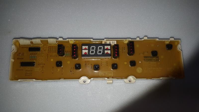 LG洗衣機WF-105AFC  100afc電子控制面板電腦板電子板電子控制機板EBR37550412電路板中古