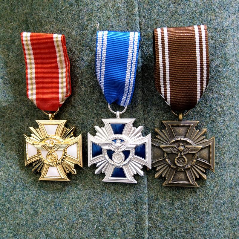二戰 納粹黨 黨齡章 ( 德國 德軍 納粹 ww2 國防軍 黨衛軍 複製 復刻 勳章 獎章