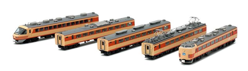 [玩具共和國] TOMIX 92333 JR 485系特急電車（雷鳥・クロ481-2000）基本セットA（5両）