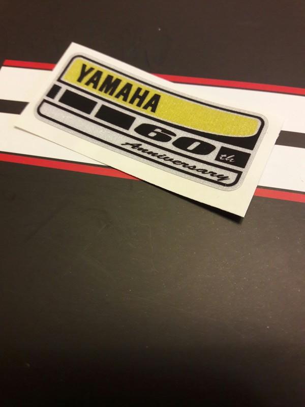 Yamaha 60TH 週年紀念貼