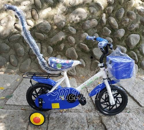 台灣製♡曼尼♡12吋 腳踏車 小熊 兒童腳踏車 單車 親子推把.低跨式車架 塑膠籃 後架
