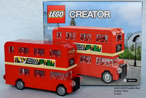 現貨  樂高 LEGO 40220  樂高 CREATOR 紅色 迷你 雙層巴士 全新未拆 官方貨