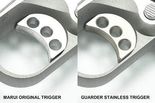 【我愛杰丹田】警星 GUARDER MARUI V10不銹鋼三孔扳機 銀色 V10-29SV | 露天市集 | 全台最大的網路購物市集
