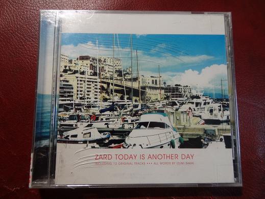 自有收藏日本版ZARD (坂井泉水) TODAY IS ANOTHER DAY 第七張專輯CD