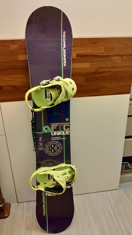 TFC 限定版 Snowboard 單板 滑雪板 156cm + Flow binder固定器